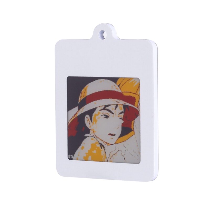 1.54 Inch NFC EINK Display Tag, Battery-Free E-Ink Label  Digital Name Tag, No Charging, Rewritable E-Paper Badge