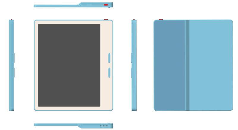 7inch 300 PPI Android E-Ink Reader with Open Android 12 System (VL-ES701)