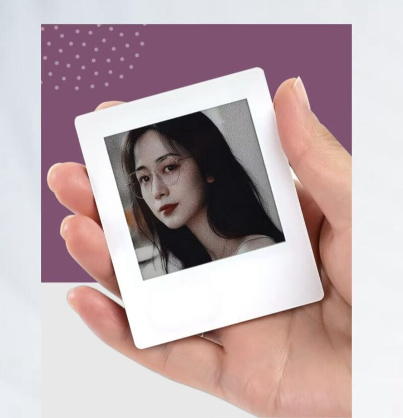 1.54 Inch NFC EINK Display Tag, Battery-Free E-Ink Label  Digital Name Tag, No Charging, Rewritable E-Paper Badge